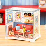 Rolife: Country Blue Lounge - Super Store Plastic DIY Miniature Puzzle