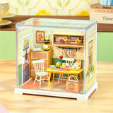 Rolife: Floral Dining Room - Super Store Plastic DIY Miniature Puzzle