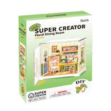 Rolife: Floral Dining Room - Super Store Plastic DIY Miniature Puzzle