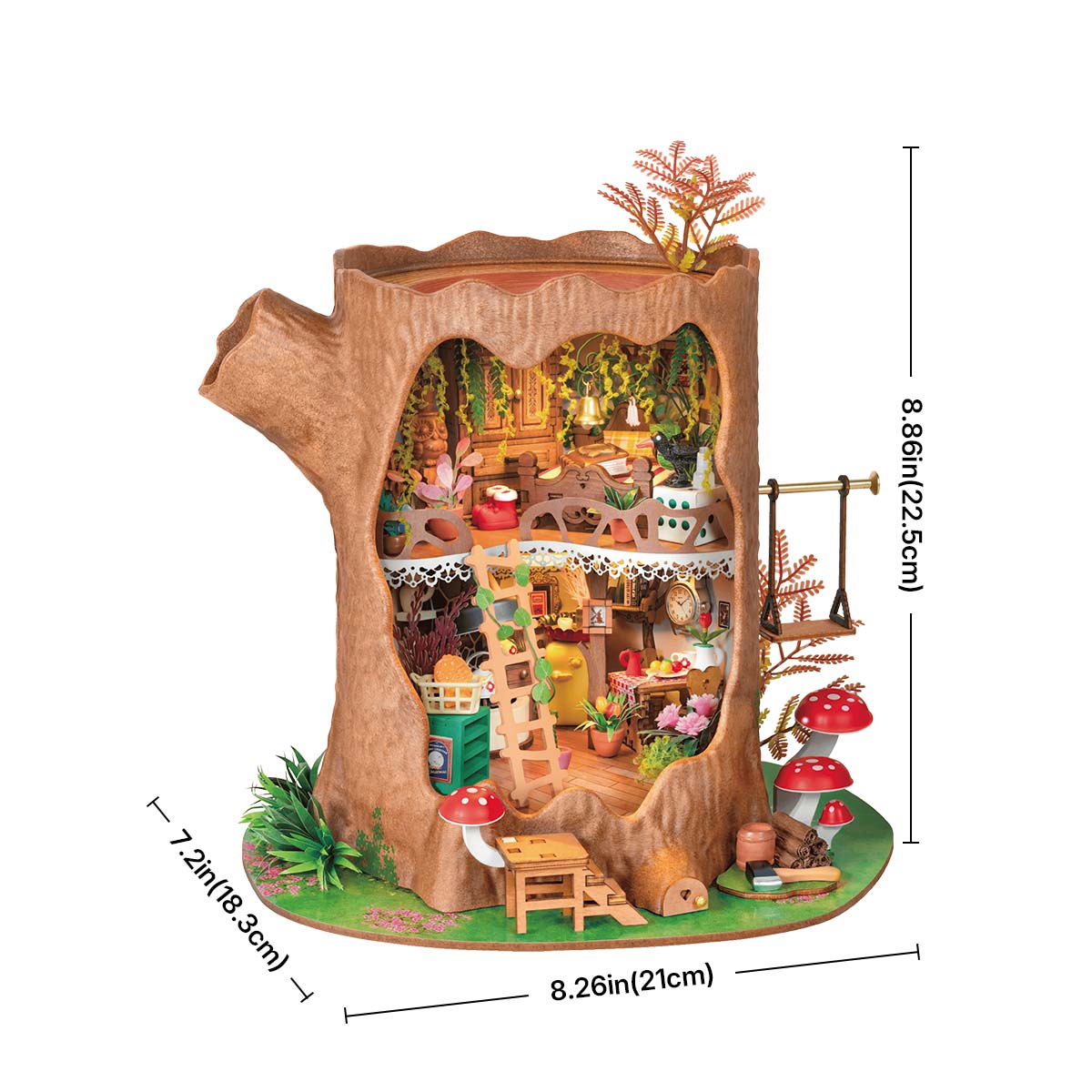 Rolife Fairytale Tree House DIY Miniture Puzzle - (DG179)