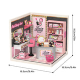 Rolife: Pink Beauty Secret - Super Store Plastic DIY Miniature Puzzle