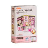 Rolife: Pink Beauty Secret - Super Store Plastic DIY Miniature Puzzle