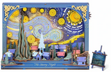 Rolife: The Starry Night DIY Miniature Puzzle Kit - (TH003)