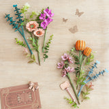 Rolife: Wooden Blooming Book DIY Miniature Puzzle Kit - (TW04H)