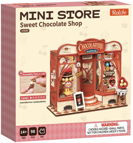 Rolife Sweet Chocolate Shop DIY Miniture Puzzle - (DS046)