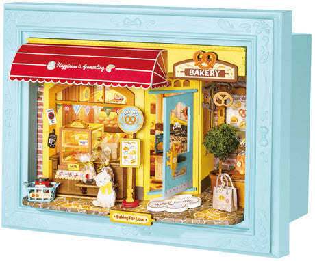Rolife: Fluffy Cat Bakery DIY Story Frames Puzzle Kit - (DP001)