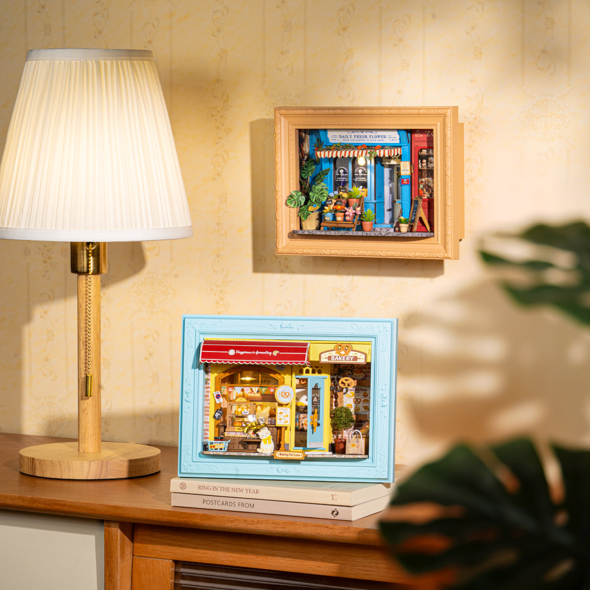 Rolife: Fluffy Cat Bakery DIY Story Frames Puzzle Kit - (DP001)