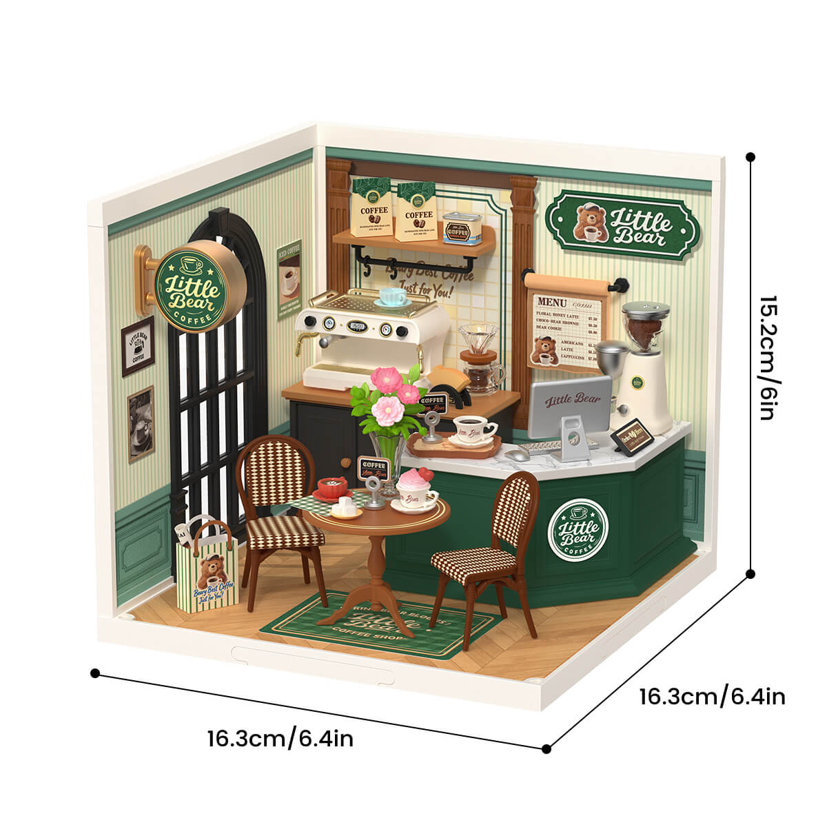 Rolife: Perfect Romance Café - Super Store Plastic DIY Miniature Puzzle