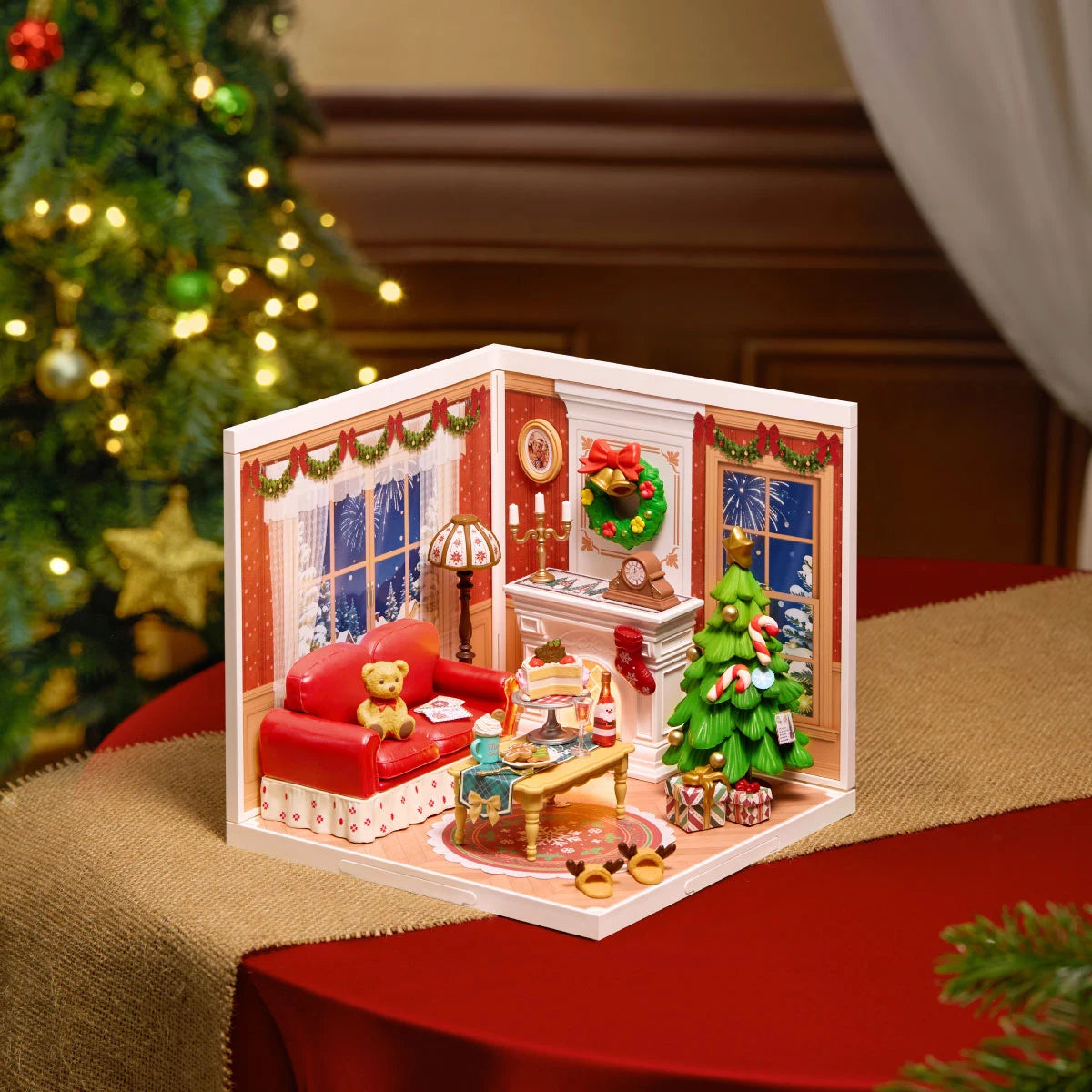 Rolife: Twinkling Christmas Eve DIY Miniature Puzzle Kit - (DWZ03)