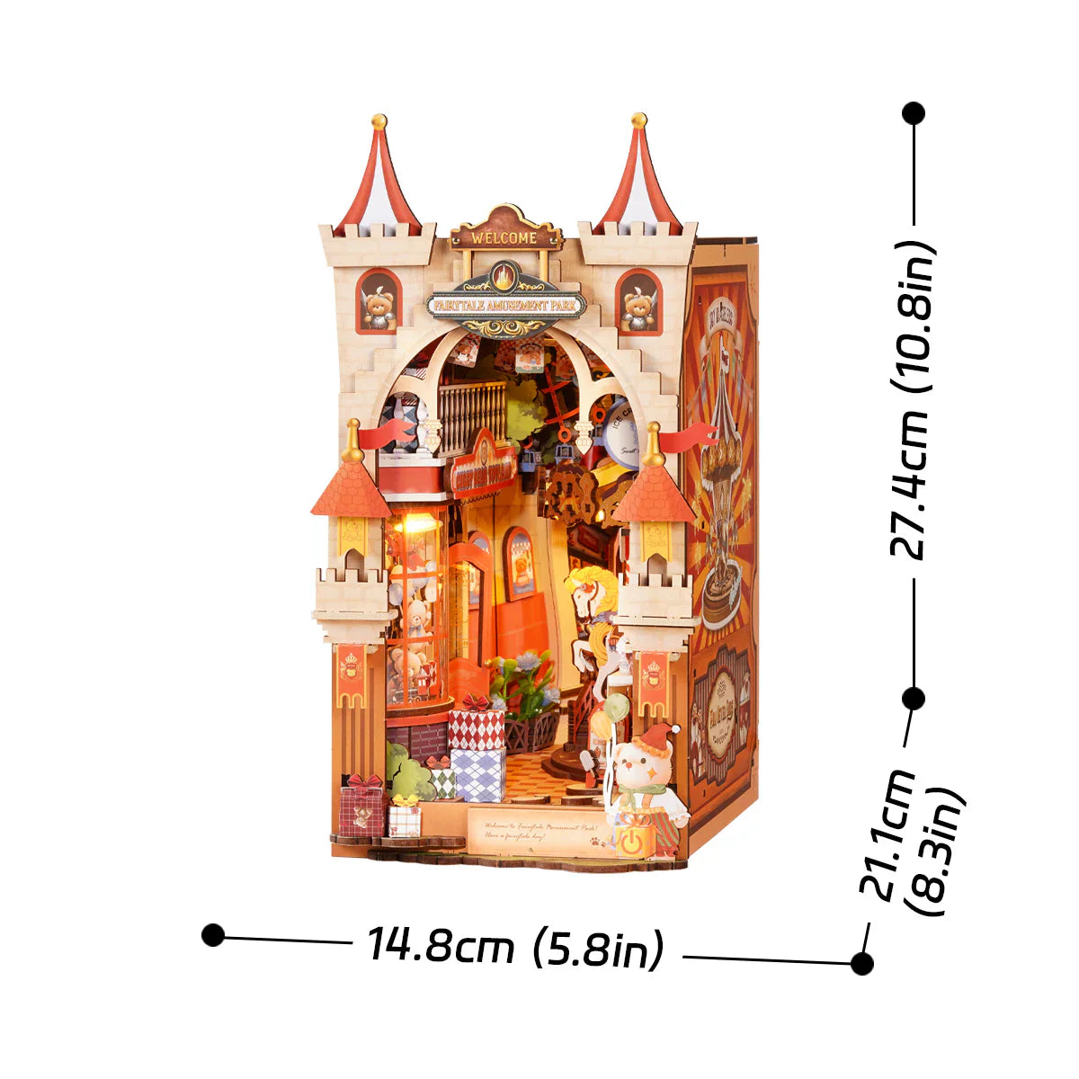 Rolife Fairytale Amusement Park DIY Miniture Book Nook Puzzle - (TGB17)