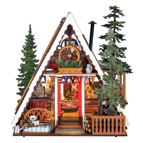 Rolife A-Frame Cabin DIY Miniture Puzzle - (DG181)