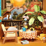 Rolife: Sunset Isle Book Nook DIY Miniature Puzzle