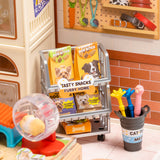 Rolife: Furry Friends' Home - Super Store Plastic DIY Miniature Puzzle