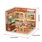 Rolife: Furry Friends' Home - Super Store Plastic DIY Miniature Puzzle