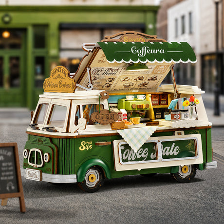 Rolife: Leo's Coffee Truck DIY Miniature Puzzle