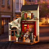 Rolife Vienna Bookstore DIY Miniture Puzzle - (DG183)