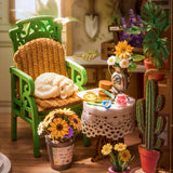 Rolife: Secret Bloomy Nook Book Nook DIY Miniature Puzzle