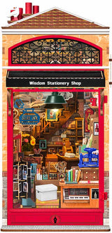 Rolife: Wisdom Stationery Shop Book Nook DIY Miniature Puzzle
