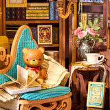 Rolife: Quiet Corner Study Book Nook DIY Miniature Puzzle