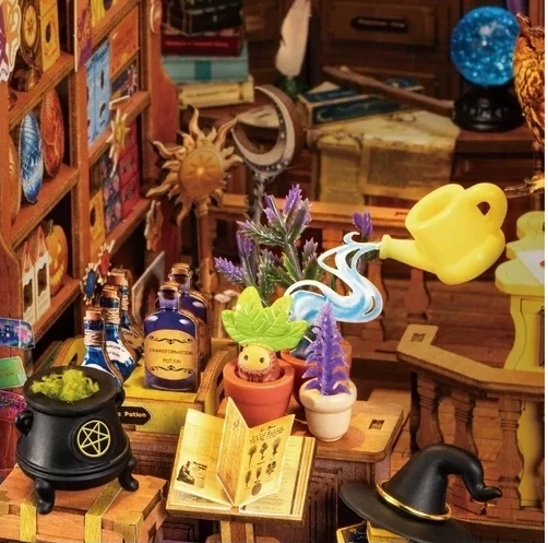 Rolife: Whisper Magic Shop DIY Book Nook Puzzle Kit - (TGB22)