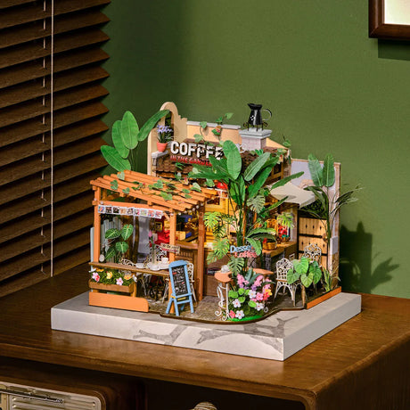 Rolife: Leafree Café DIY Miniature Puzzle Kit - (DH201)