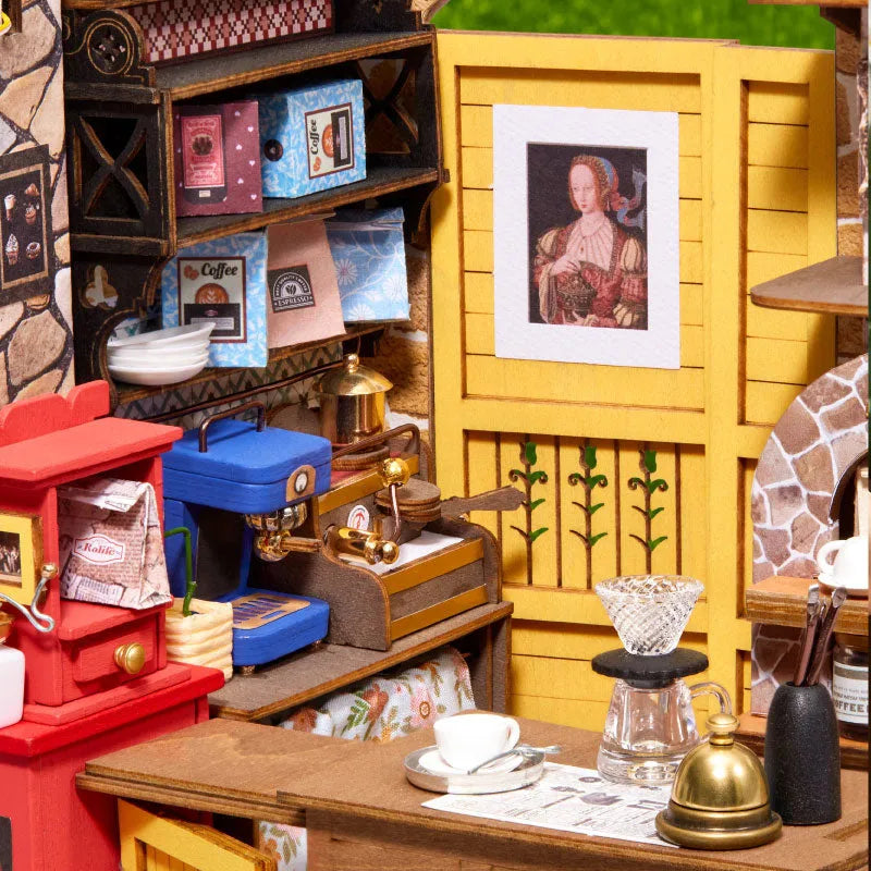 Rolife: Leafree Café DIY Miniature Puzzle Kit - (DH201)