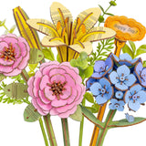 Rolife: Misty Pink Bouquet DIY Miniature Puzzle Kit - (TWM52)