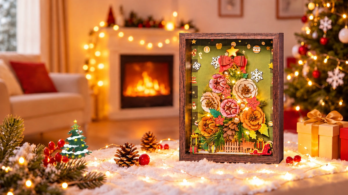 Rolife: Everglow Christmas Tree DIY Miniature Puzzle Kit - (TW05H)