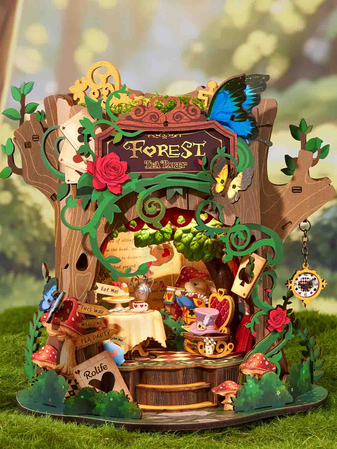 Rolife: Forest Tea Party DIY Miniature Puzzle Kit - (AMT03)