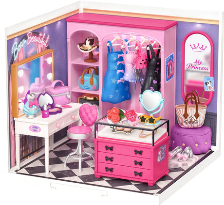 Rolife: Baddie Closet DIY Plastic Miniature Puzzle Kit - (DW030)