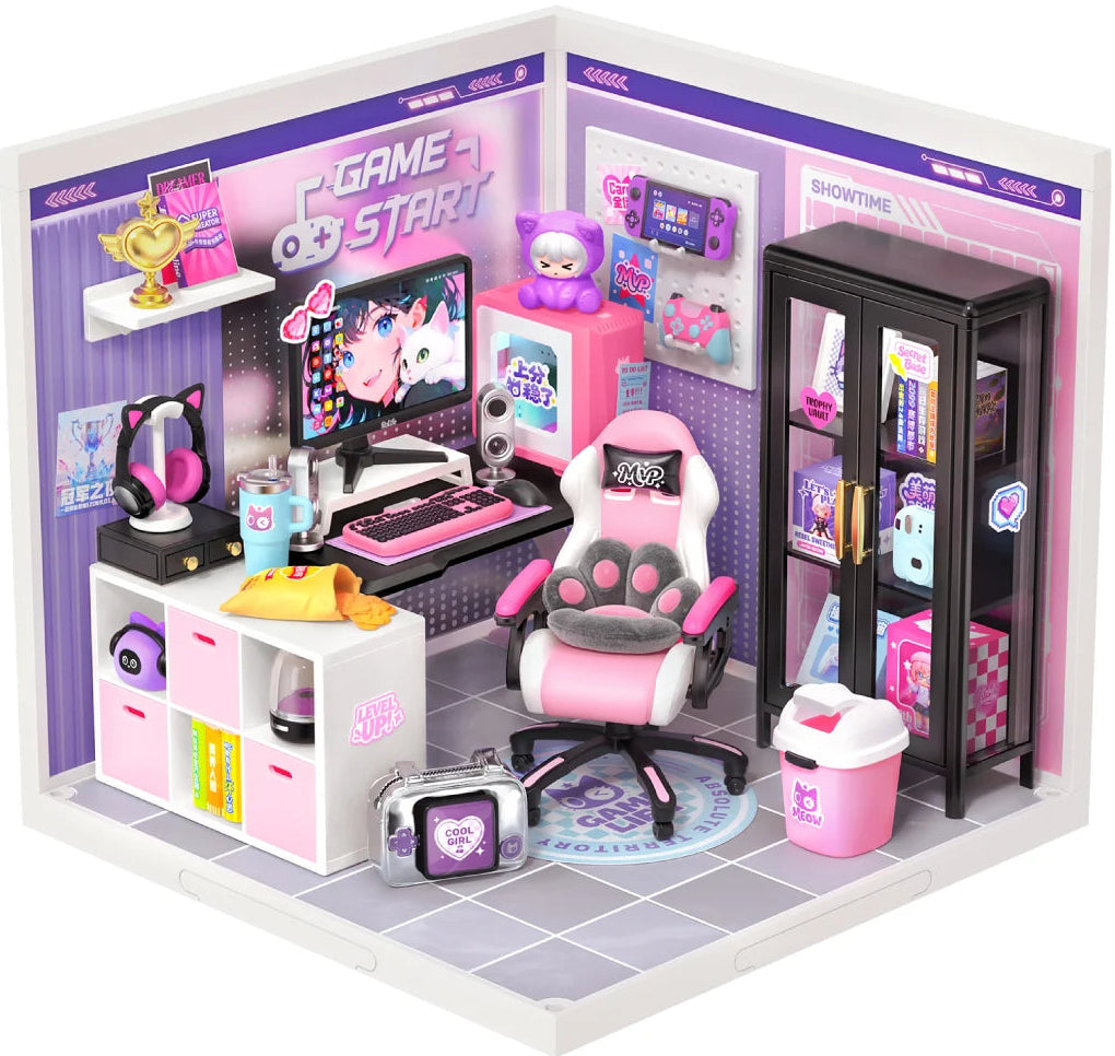 Rolife: Gamer Queen DIY Plastic Miniature Puzzle Kit - (DW031)