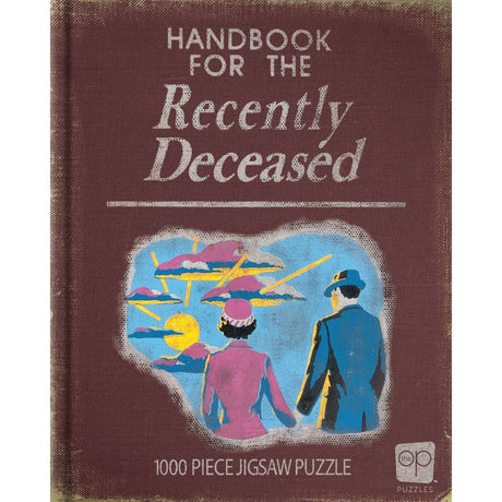 The Op: Beetlejuice "Handbook for the Recently Deceased" - 1000pc Puzzle