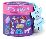 Crocodile Creek: Lets Begin Canister Puzzle - Unicorn (10 x 2pc)