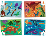 Crocodile Creek: Four Puzzles - Dinosaurs (24pc, 36pc, 48pc & 72pc)