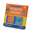Crocodile Creek: Magnetic Tic Tac Toe & Checkers - Dino