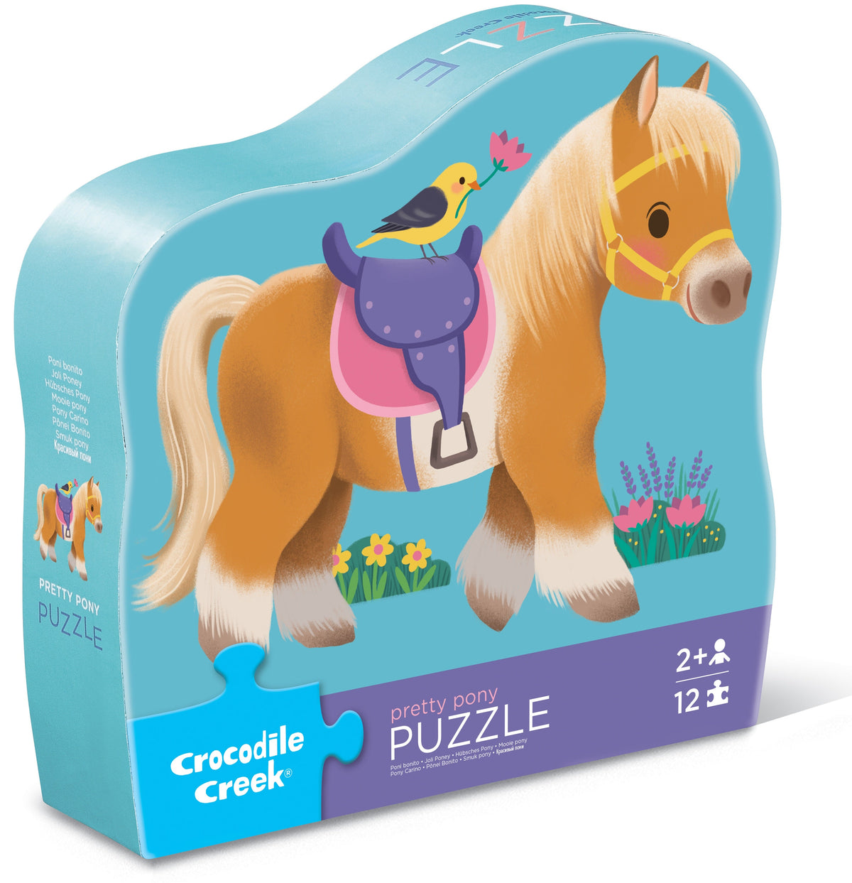 Crocodile Creek: 12pc Mini Puzzle - Pony