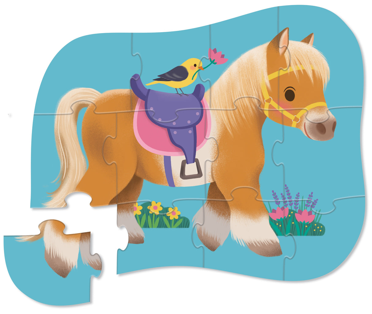 Crocodile Creek: 12pc Mini Puzzle - Pony