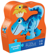 Crocodile Creek: 12pc Mini Puzzle - Dino Friends
