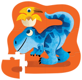 Crocodile Creek: 12pc Mini Puzzle - Dino Friends