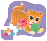 Crocodile Creek: 12pc Mini Puzzle - Cute Kitten