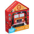 Crocodile Creek: 50pc Flat House Puzzle - Fire House
