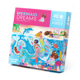 Crocodile Creek: 48pc Puzzle - Mermaid Dreams