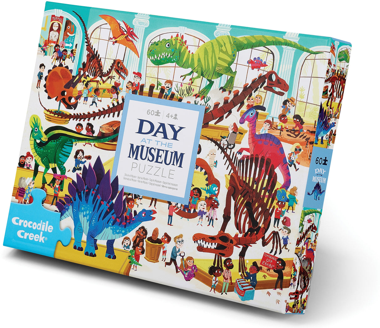Crocodile Creek: 60pc Day at the Museum - Dino