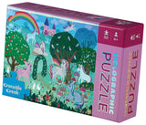 Crocodile Creek: 50pc Holographic Puzzle - Sparkling Unicorn