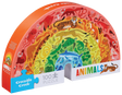 Crocodile Creek: 100pc Puzzles - Rainbow Animals