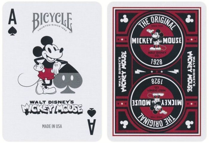 Bicycle Disney Mickey Mouse Playing Cards