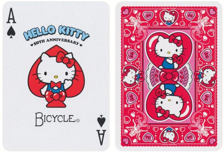 Bicycle Hello Kitty 50th Anniversary Playing Cards