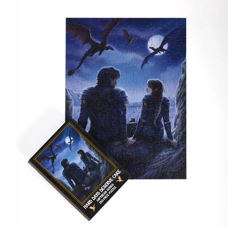 Kingdom of Threads: Hard Days Deserve Cake Keepsake Puzzle | Fourth Wing - 250 Pieces