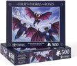 Kingdom of Threads: Bat Boys Solstice Snowball Fight 500-Piece Puzzle | ACOTAR