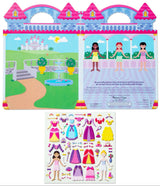 Melissa & Doug: Reusable Puffy Sticker Play Set: Princess